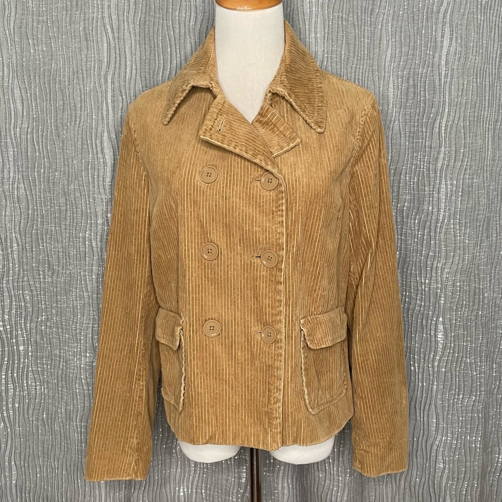 GAP double breasted corduroy jacket